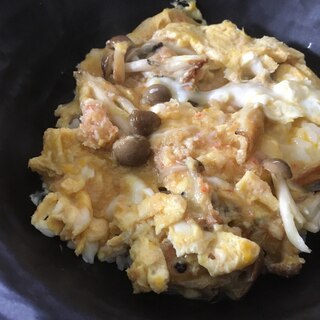 マヨ入り簡単かに玉丼